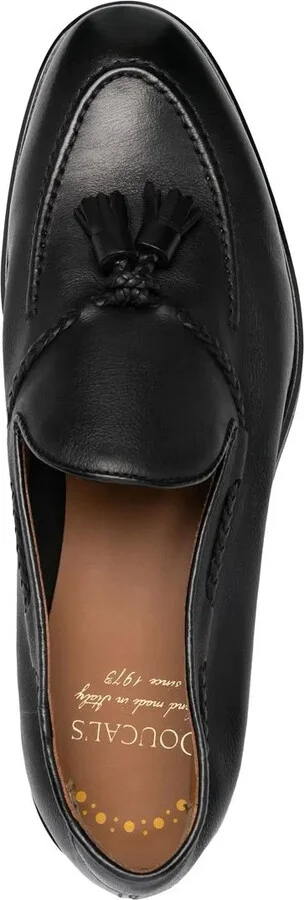 Tassel-Trim Leather Loafers - Image 4