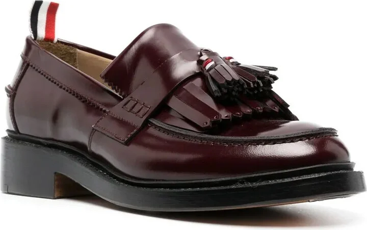 Tassel-Trim Patent Loafers - Image 2