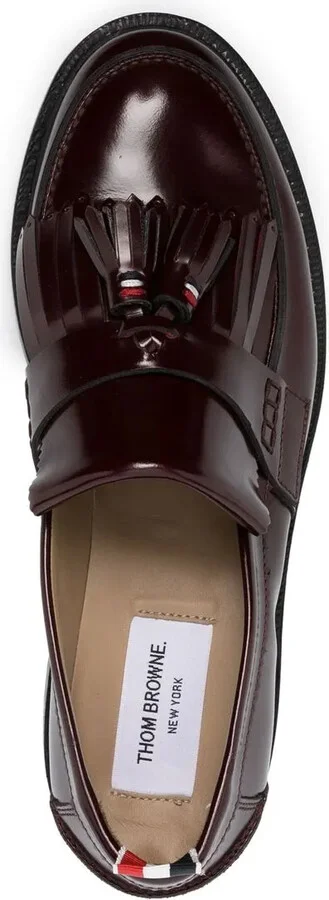 Tassel-Trim Patent Loafers - Image 4