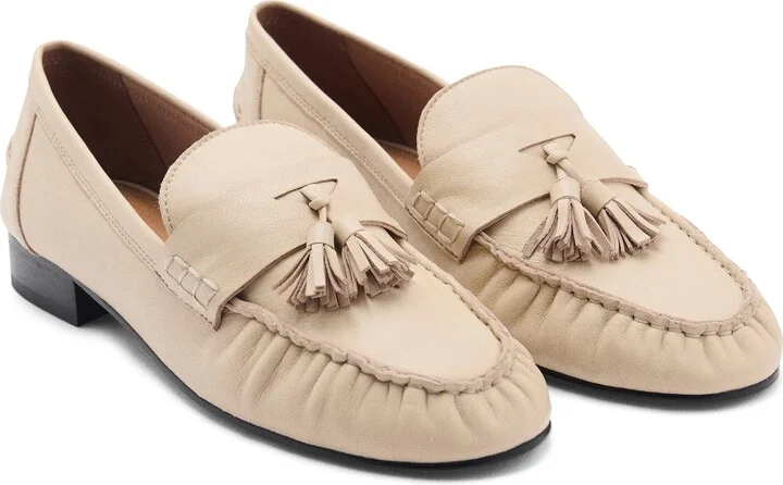 Tasseled Leather Loafer