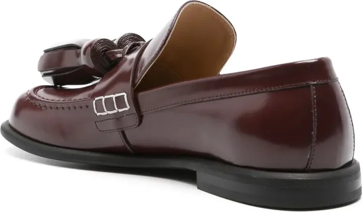Tasseled Leather Loafers - Image 3