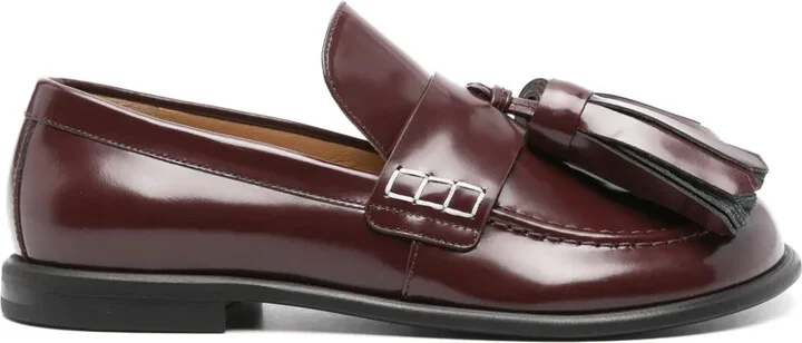 Tasseled Leather Loafers