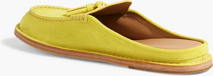 Tasseled suede slippers - Image 3