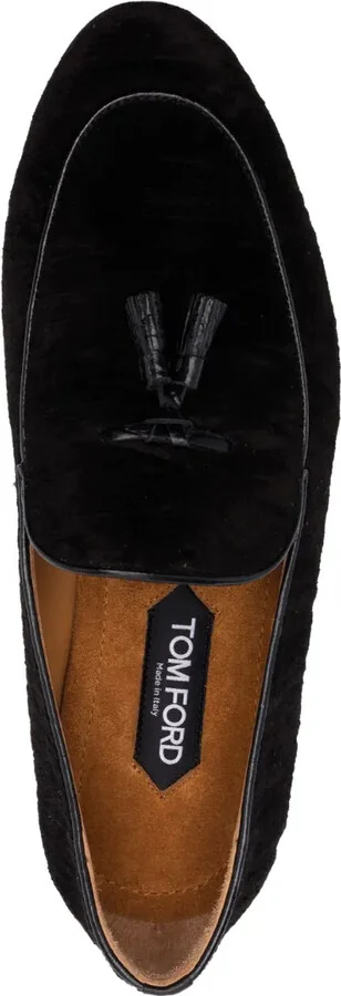 Tasselled Suede Loafers - Image 4