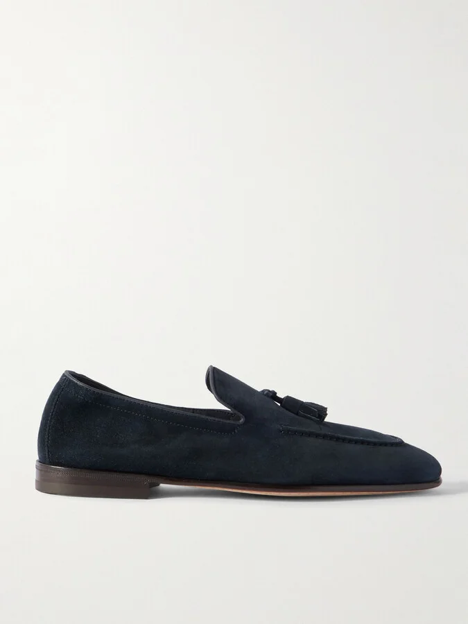Tasselled Suede Loafers