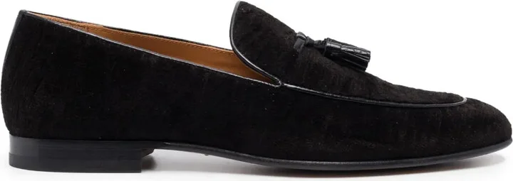 Tasselled Suede Loafers