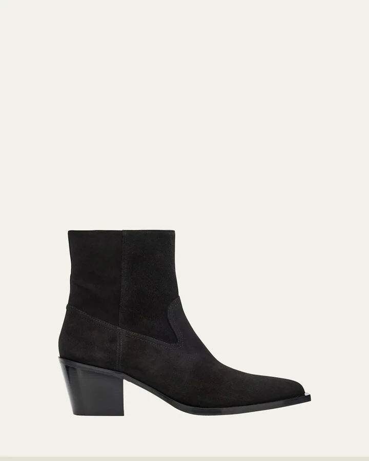 Tate Suede Booties