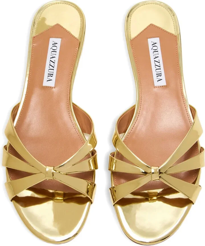Tati metallic leather sandals - Image 2