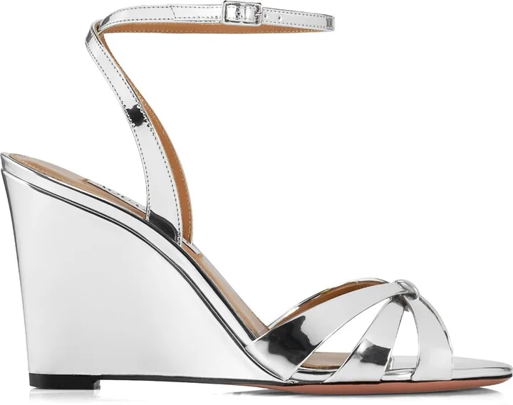 Tati Metallic Wedge Sandal - Image 4