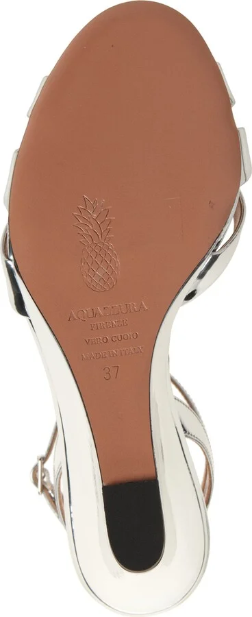 Tati Metallic Wedge Sandal - Image 7