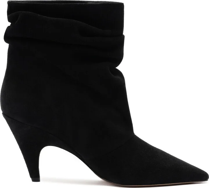Tati Pointed Toe Slouch Bootie - Image 3