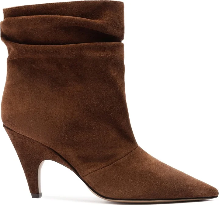 Tati Pointed Toe Slouch Bootie - Image 11