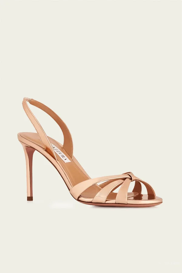 Tati Sandal 85 in Soft Gold - Image 2