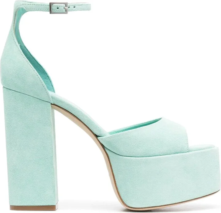 Tatiana 130mm suede platform sandals