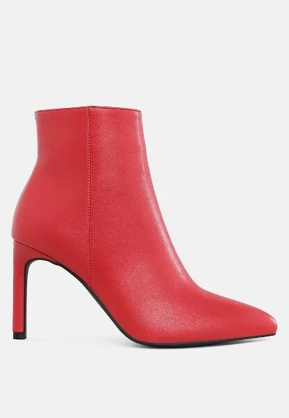 Tatria Textu Stiletto Heel Ankle Boots Women