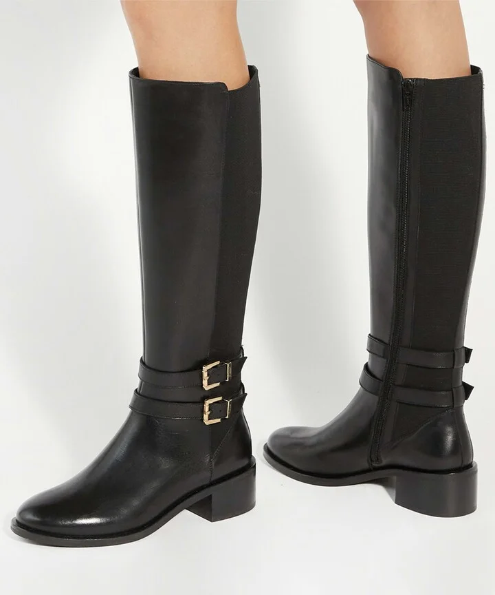 Tatter Knee High Boot - Image 2