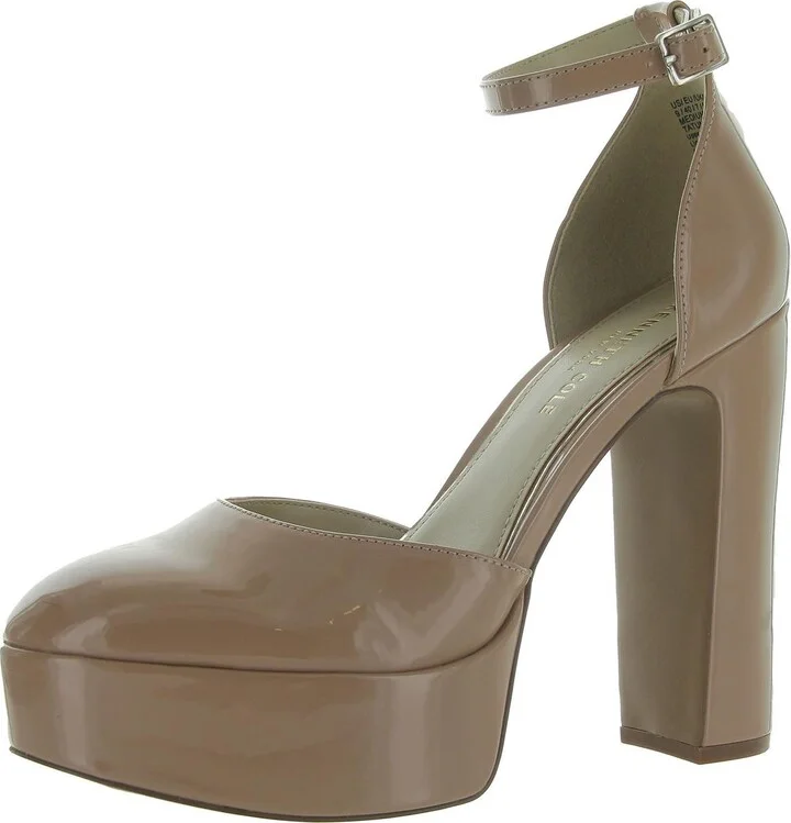 TATUM Womens Faux Leather Almond toe Ankle Strap