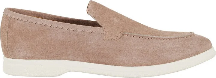 Taupe Suede Moccasin