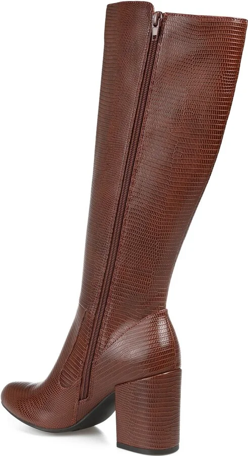 Tavia Embossd Tall Boot - Image 7