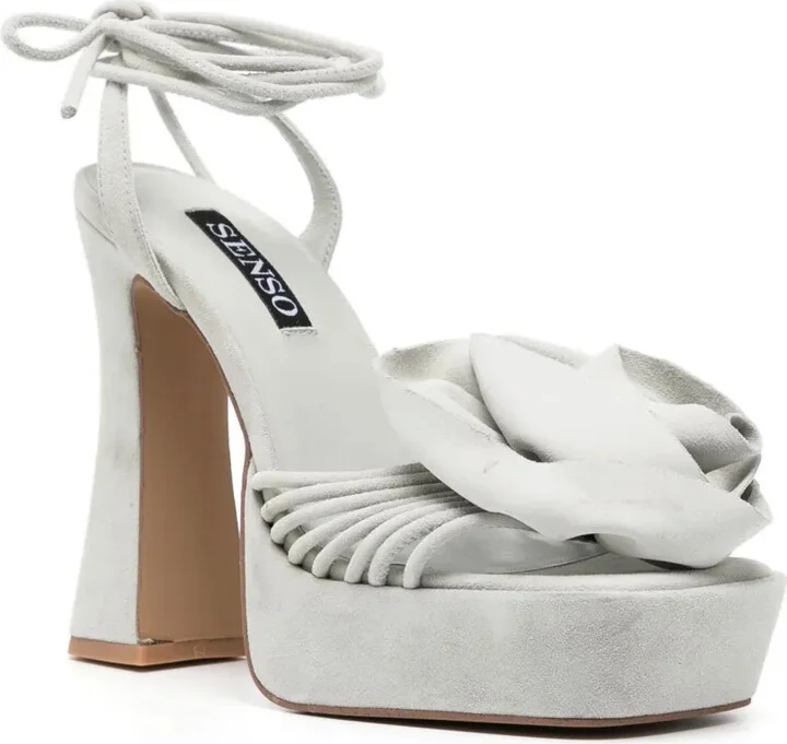 Taya 135mm suede sandals - Image 2