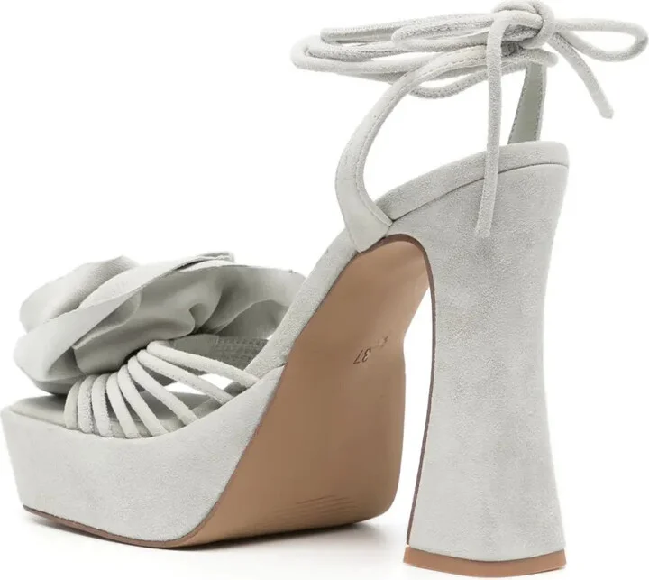 Taya 135mm suede sandals - Image 3