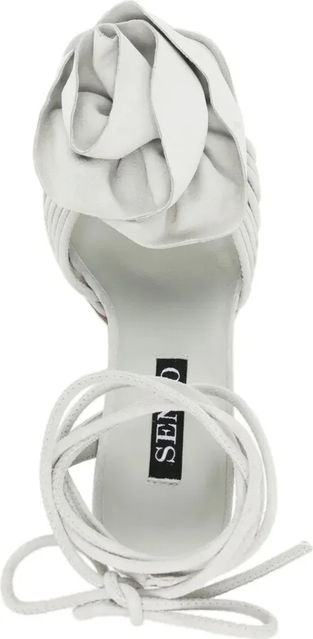 Taya 135mm suede sandals - Image 4