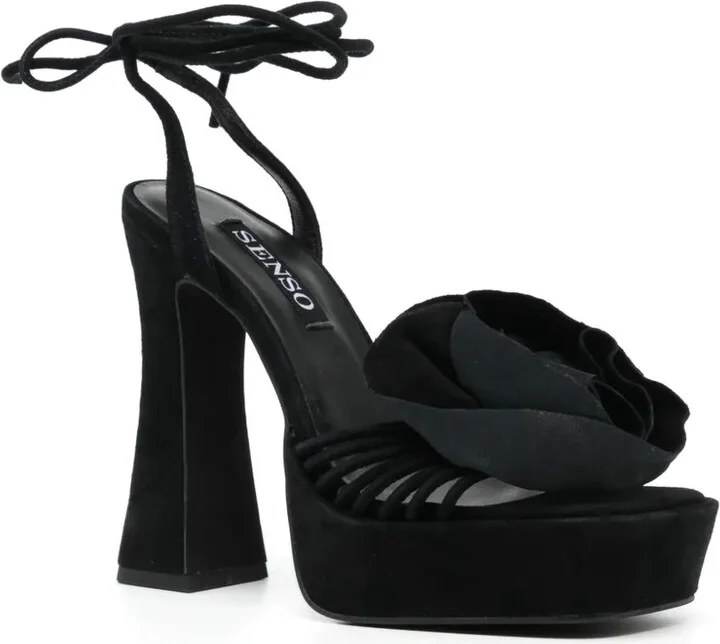 Taya 135mm suede sandals - Image 2