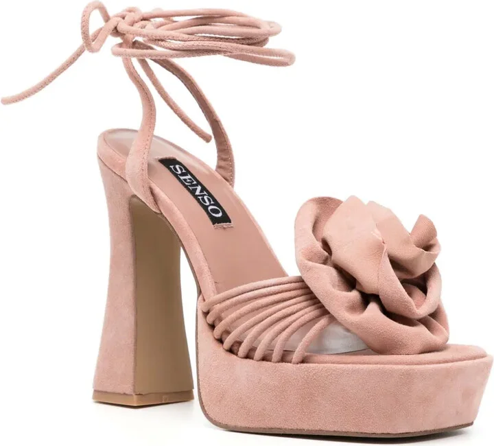 Taya 135mm suede sandals - Image 2