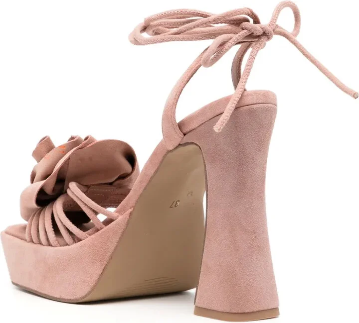 Taya 135mm suede sandals - Image 3