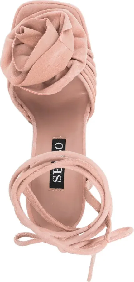 Taya 135mm suede sandals - Image 4