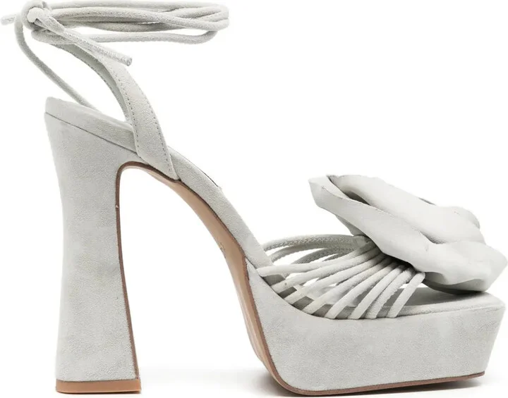 Taya 135mm suede sandals