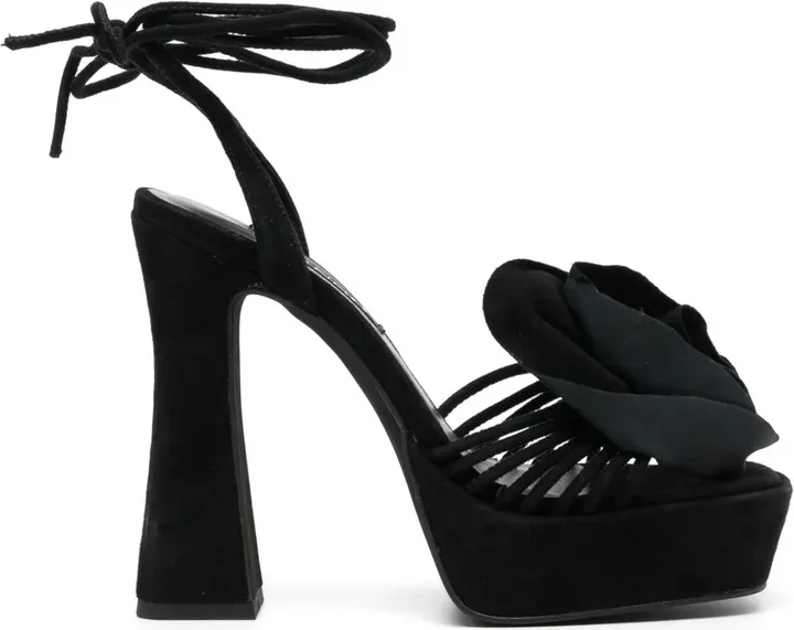 Taya 135mm suede sandals