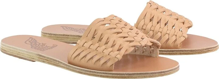 Taygete Woven Leather Sandal