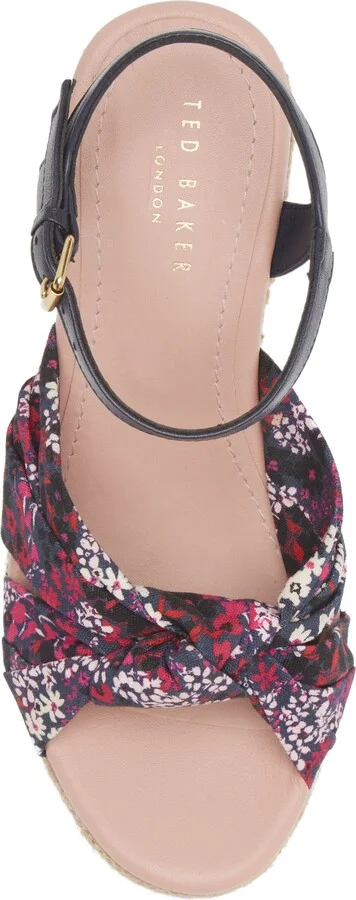 Taylina Floral Espadrille Wedge Sandal - Image 5
