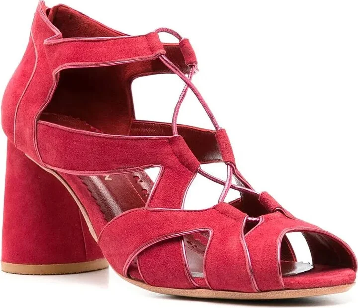 Taylor 80mm lace-up sandals - Image 2