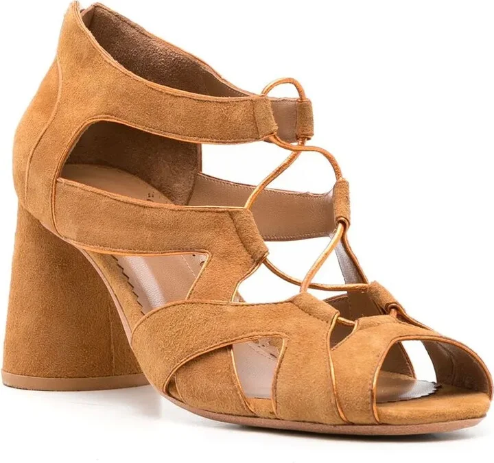 Taylor 80mm lace-up sandals - Image 2