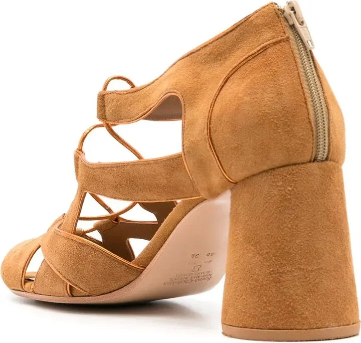 Taylor 80mm lace-up sandals - Image 3
