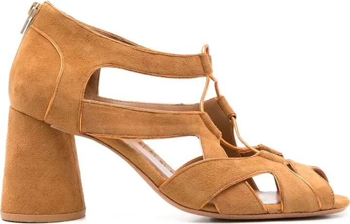Taylor 80mm lace-up sandals
