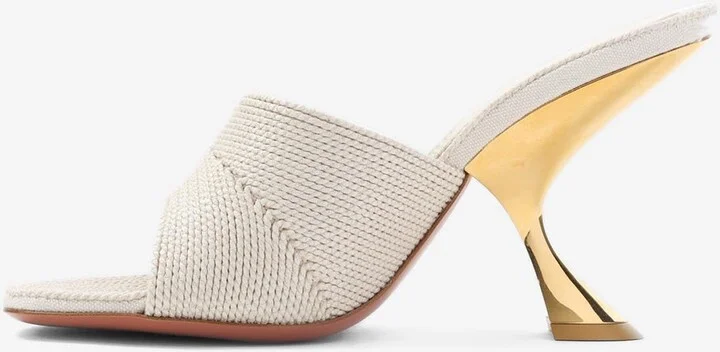 Taylor 90 Woven Raffia Mules - Image 2