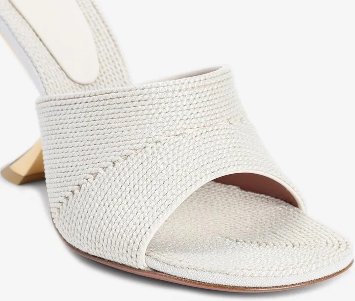 Taylor 90 Woven Raffia Mules - Image 3