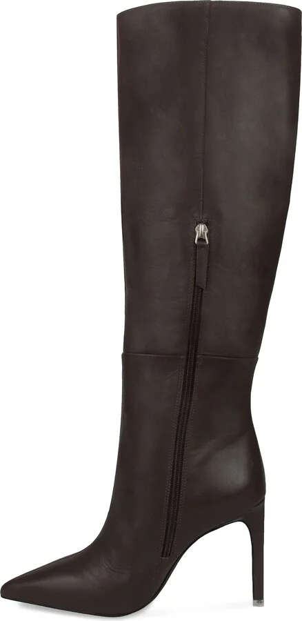 Taylor Croc Embossed Pointed Toe Boot - Image 5