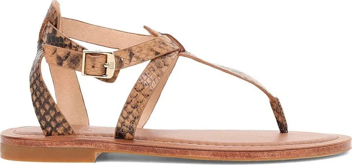 Taylor Snake Print Ankle Strap Sandal - Image 2