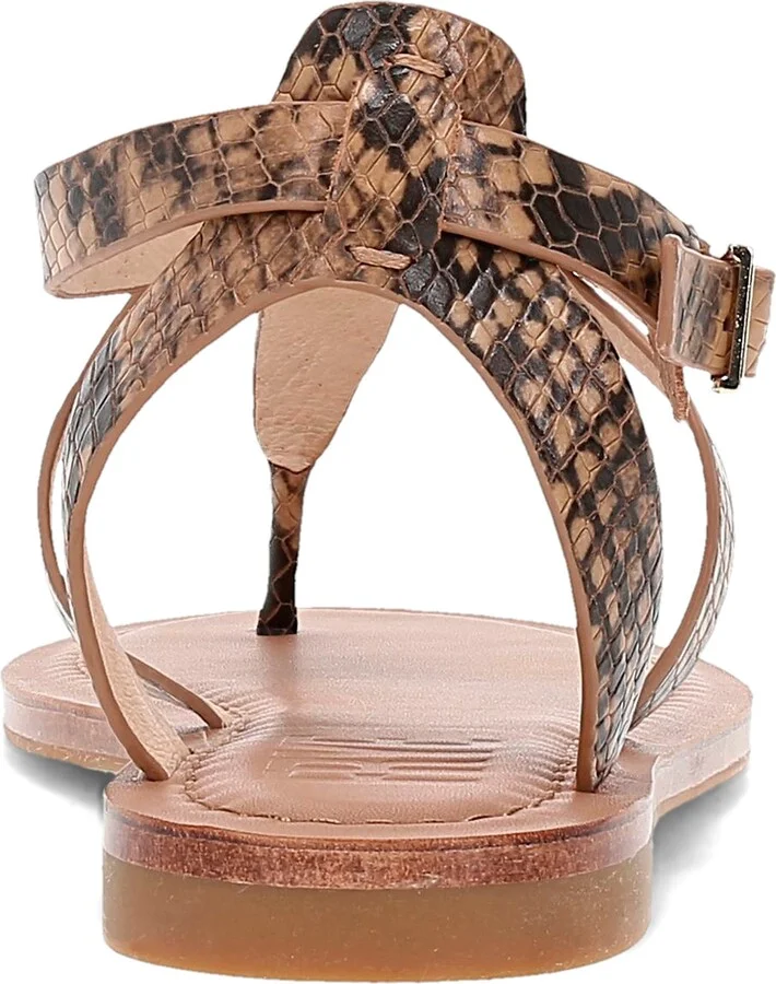 Taylor Snake Print Ankle Strap Sandal - Image 6