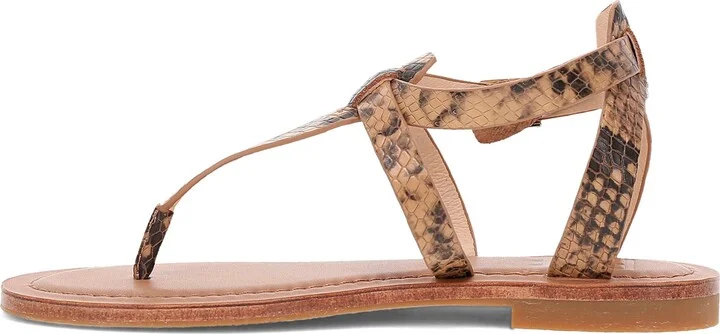 Taylor Snake Print Ankle Strap Sandal - Image 7