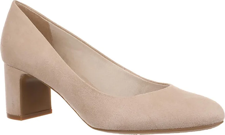 Taylor Womens Cushioned Footbed Slip On Pumps