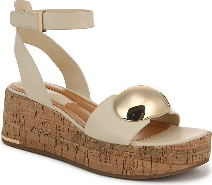 Taysha Ankle Strap Platform Wedge Sandal