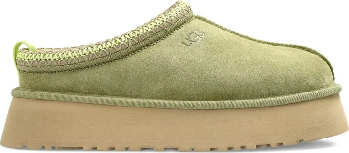 Tazz II platform suede slippers