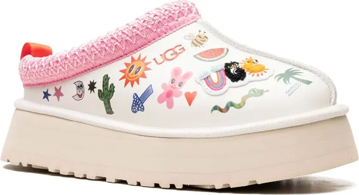 Tazz Pop Sketch "White" slippers - Image 2