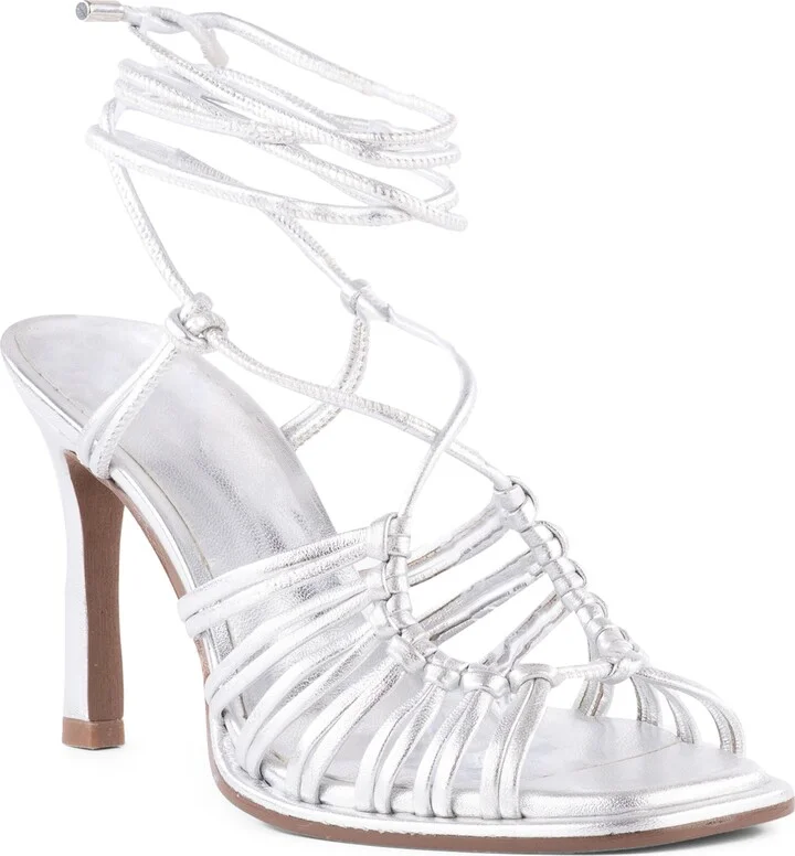 Te Amo Ankle Wrap Sandal
