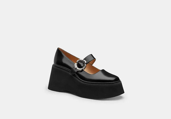 Tea Rose Platform Mary Jane